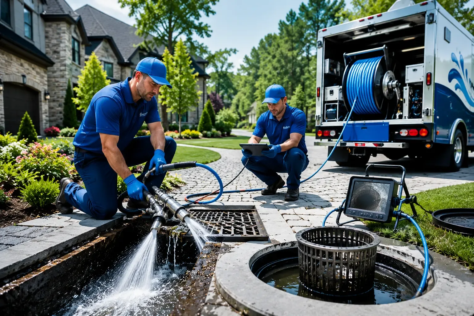 Local outdoor drain cleaning professionals in Justice, IL